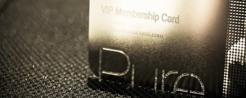 Making a Memorable Metal VIP or Membership Card