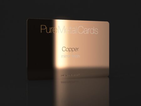 Pure Metal Cards mirror copper card Pure Metal Cards mirror copper card