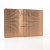 Pure Metal Cards prism copper business card