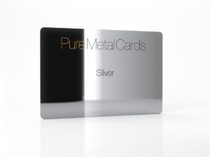 Silver Business Cards: Make a Statement with Sterling Silver