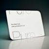 Pure Metal Cards sterling silver business card Pure Metal Cards sterling silver business card