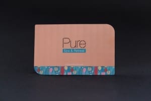 Pure Metal Cards copper member card