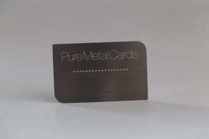Pure Metal Cards - stainless steel silver cards