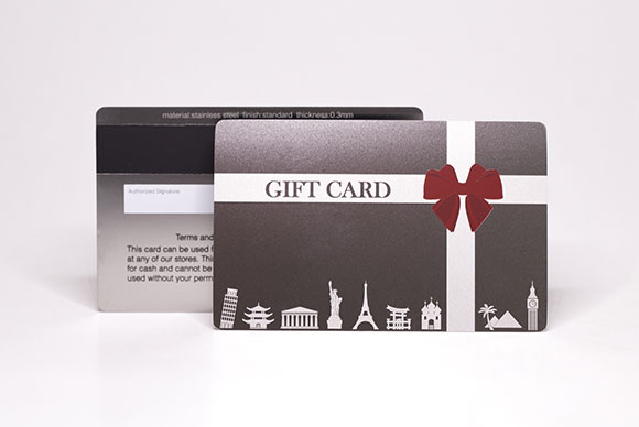 Metal Gift Cards