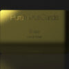 Brass mirror finish PureMetalCards business card.