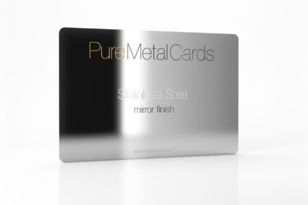 Mirror Stainless Steel Cards