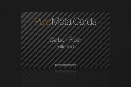Pure-Metal-Cards-matt-carbon-fiber-card-black PureMetalCards Carbon Fiber matte finish card