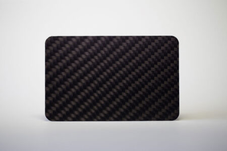 pure-metal-cards-carbon-fiber-card-matt-2 Black carbon fiber card with a matte finish.
