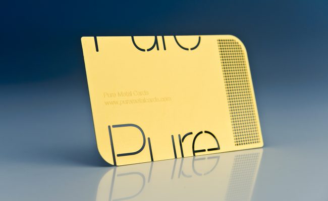 Advertise Your Business Using Metal Business Cards