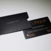 pure-metal-cards-card-sleeve-1 Black luxury card sleeve with "Unique" VIP card