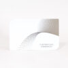 Pure Metal Cards white stainless steel member card Pure Metal Cards white stainless steel member card