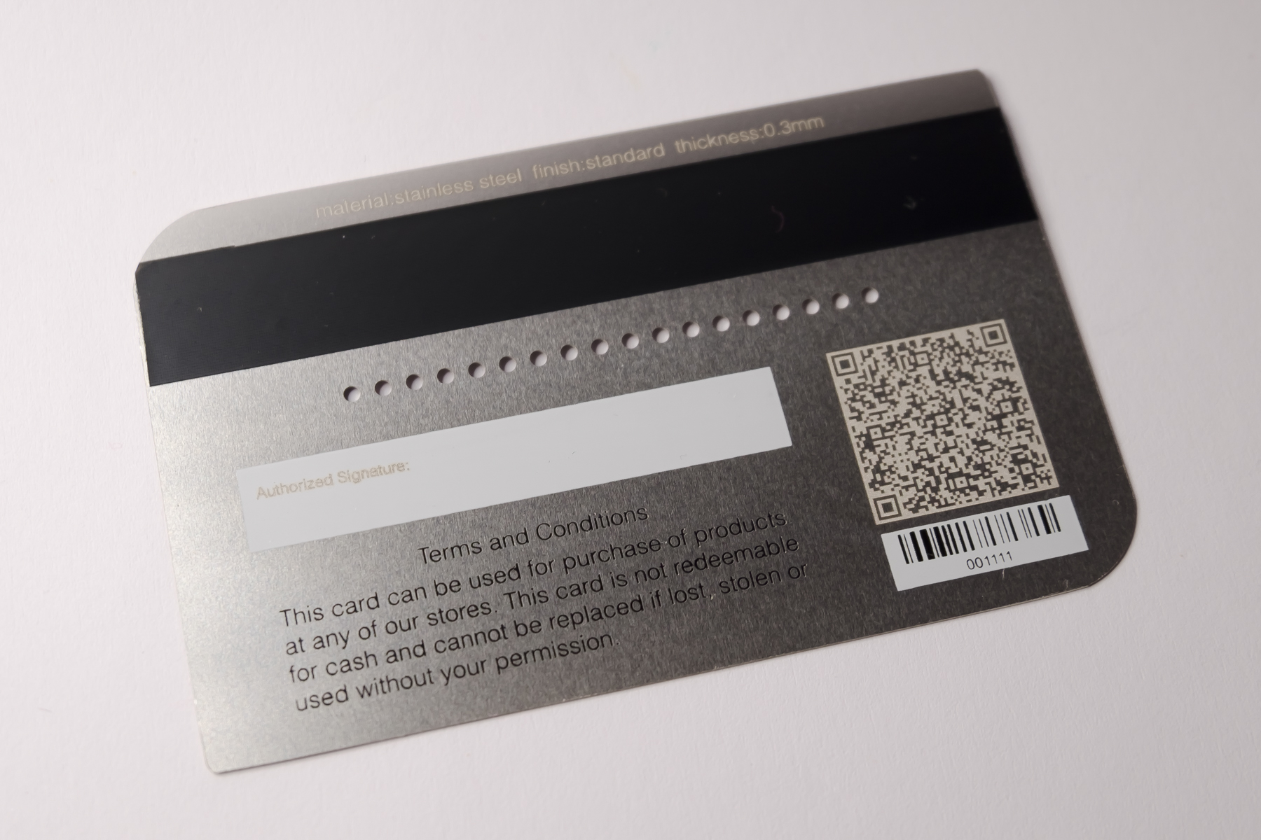 metal gift cards by pure metal cards