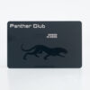 Panther Club Matt Black Titanium card. Valid Thru 12/2020