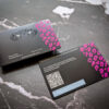 Pure Metal Cards matt black titanium metal member card - big cat