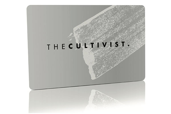 The Cultivist Metal Membership Card by Pure Metal Cards