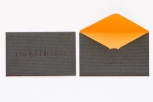 Pure Metal Cards card envelope