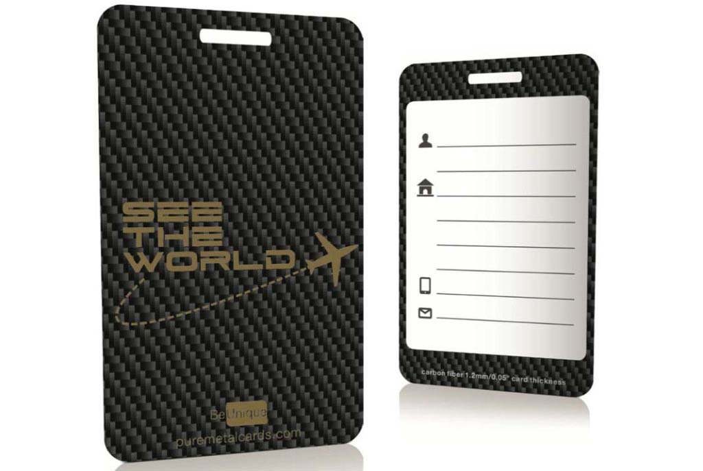 Carbon Fiber (Gloss Finish) Cards