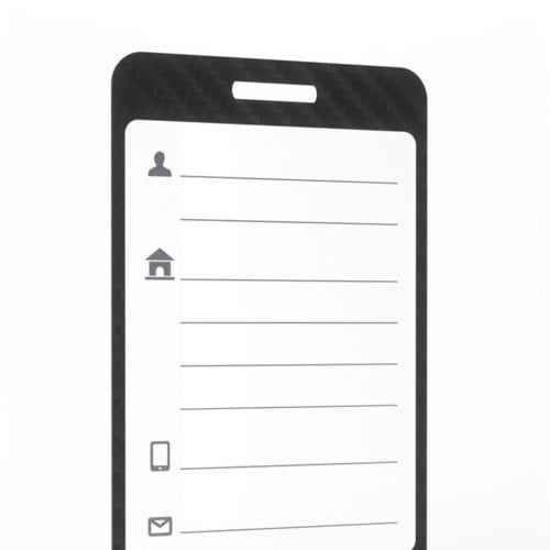 Carbon Fiber Luggage Tags Pure Metal Cards