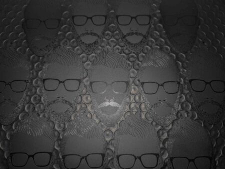 Pure Metal Cards - matt black velvet member card hipster coffee