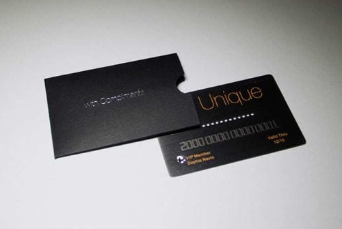 Luxury Card Sleeves