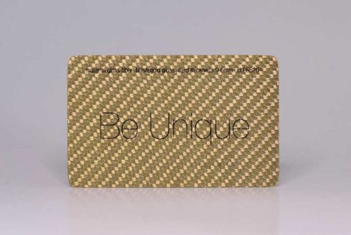 Gold Glass Fiber Cards
