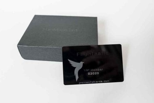 Black Mirror Stainless Steel Cards