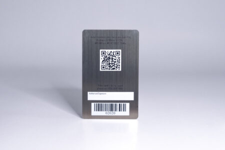 Pure Metal Cards brushed steel metal Pure ID Card Pure Metal Cards brushed steel metal Pure ID Card