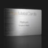 Pure Metal Cards platinum business card