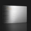Pure Metal Cards platinum business card