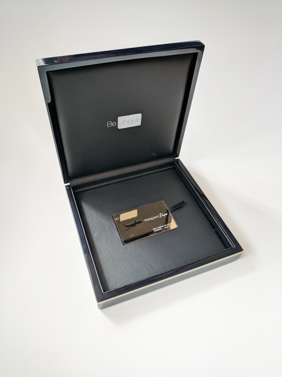 Solid Brass Engraved Business Card Case