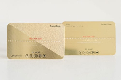 Brass (Gold) Card