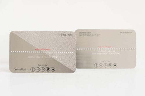 Stainless Steel Card