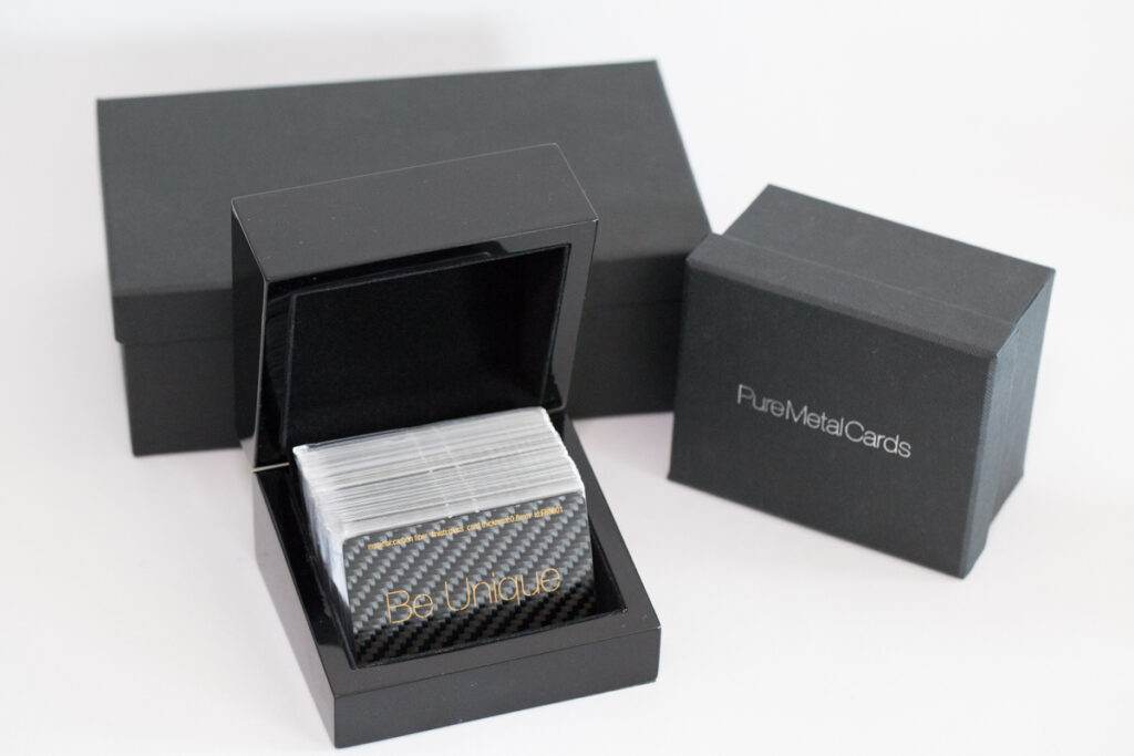 Luxury Packaging Portfolio for Metal Cards