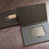Pure Metal Cards - be unique with a custom single cardholder case