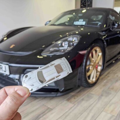 Pure Metal Cards mirror metal card - certificate of authenticity