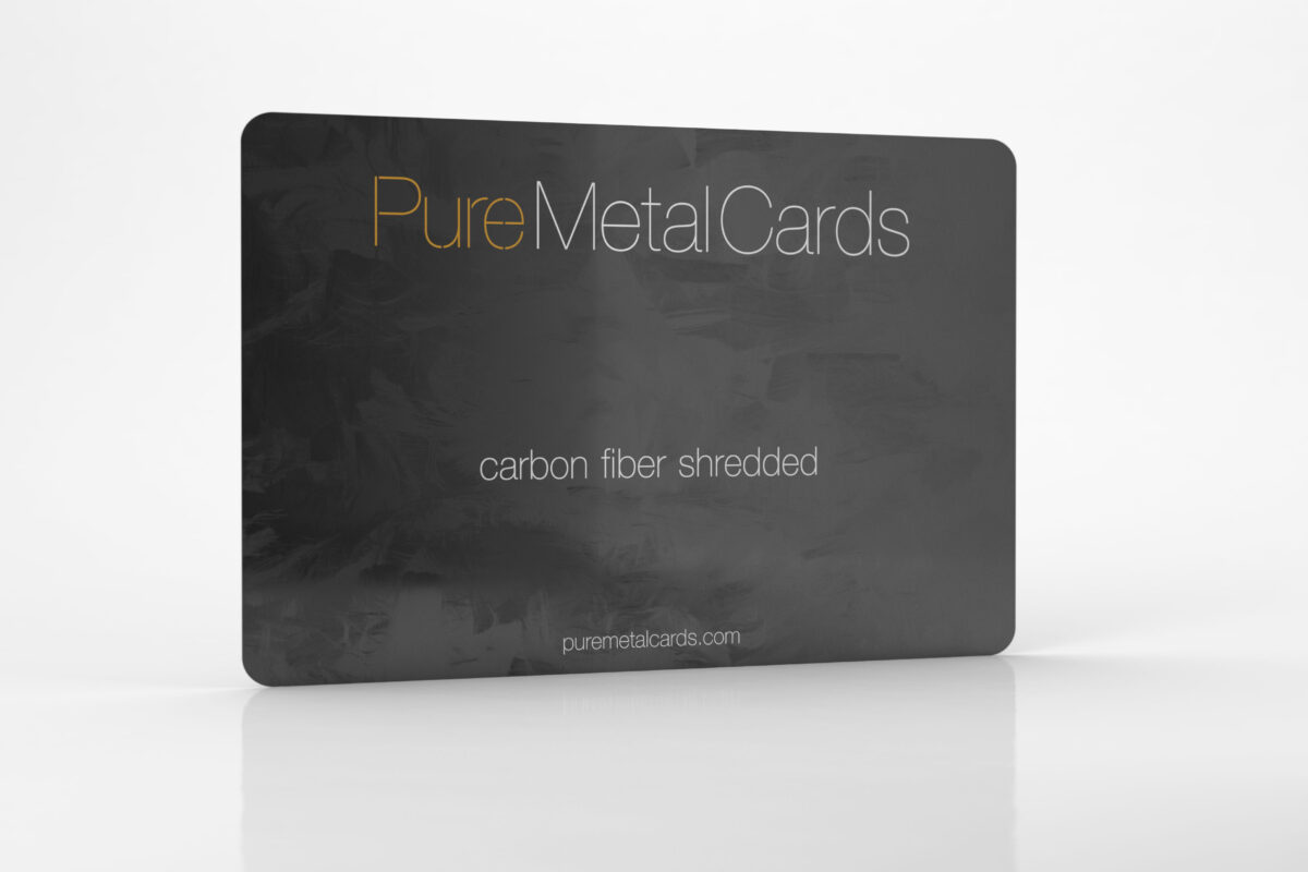 Carbon Fiber Business Cards For Sale Pure Metal Cards