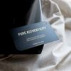 Pure Metal Cards black brass card - pure authenticity card
