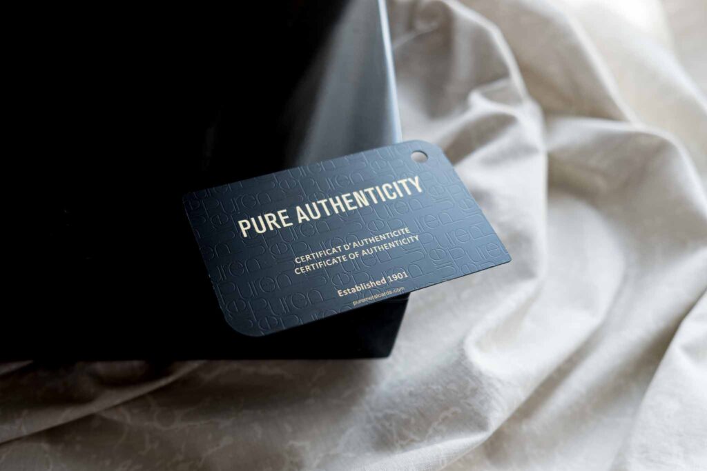 Pure Metal Cards black brass card - pure authenticity card