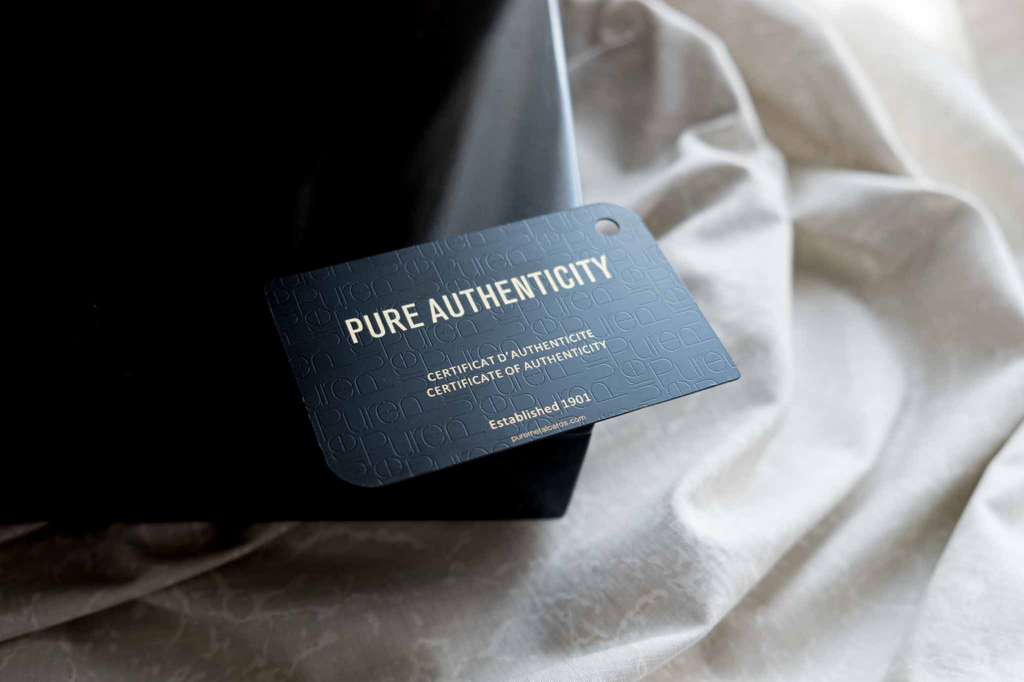 Authenticity Card 