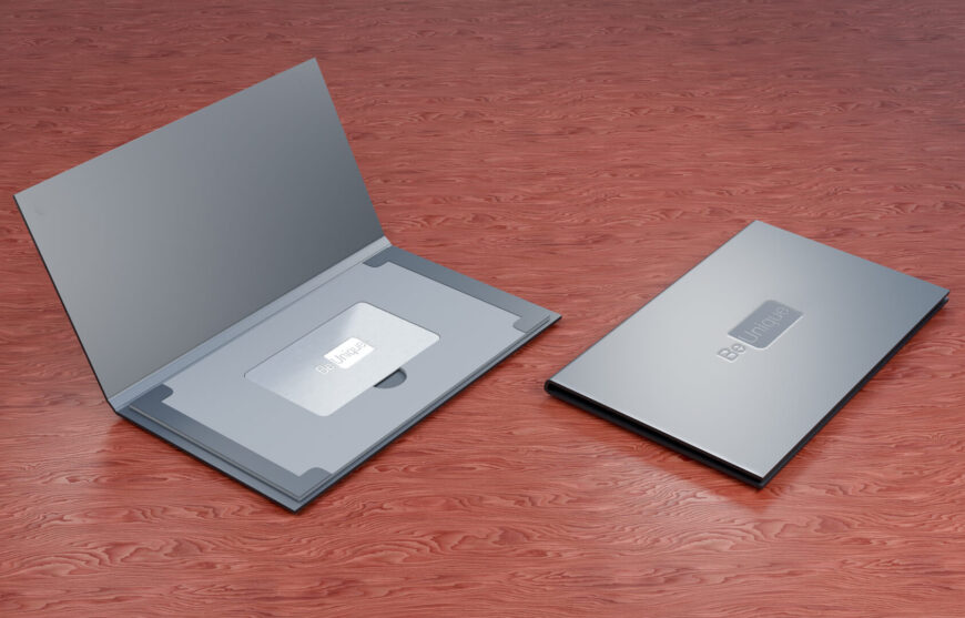 Pure Metal Cards - custom cardboard case packaging