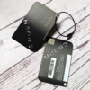 Pure Metal Cards - matt black brushed brass - crush