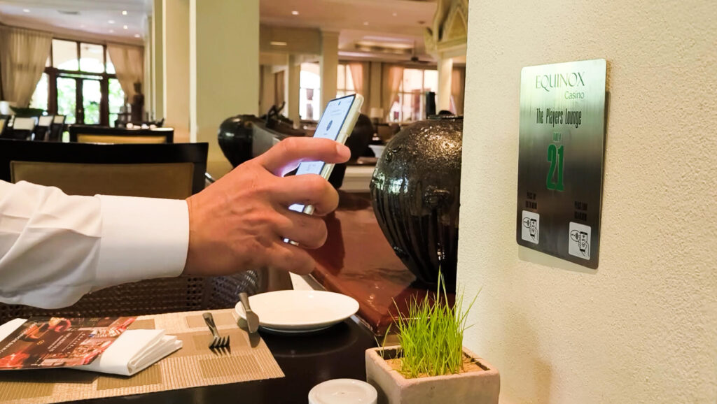 Pure Metal Cards - metal digital menu cards with NFC chips