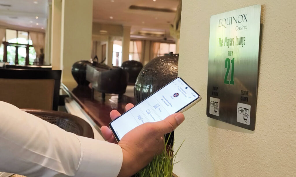 Pure Metal Cards - metal digital menu cards with NFC chips