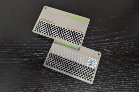Pure Metal Cards - metal grinder card - M card plus 2
