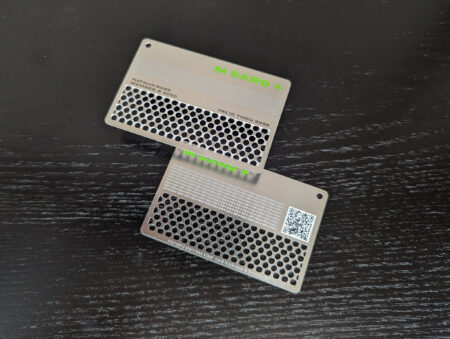 Pure Metal Cards - metal grinder card - M card plus 2 Pure Metal Cards - metal grinder card - M card plus 2