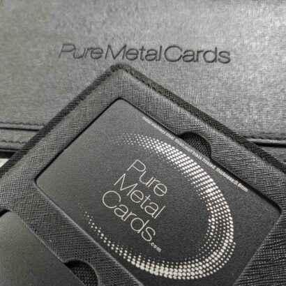 Pure Metal Cards metal sample cards