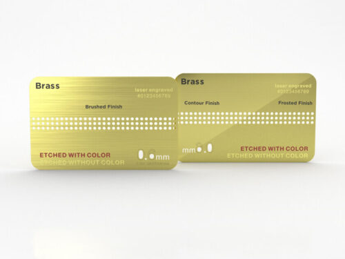 Brass (Gold) Card