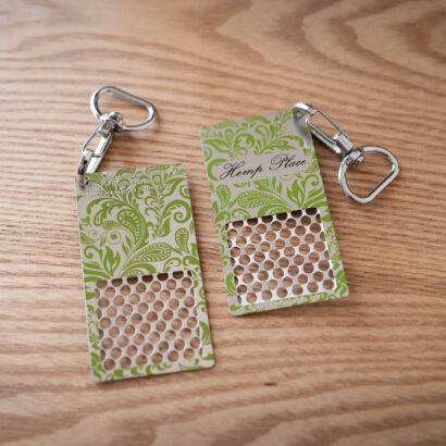 Pure Metal Cards - steel metal grinder card - hemp place